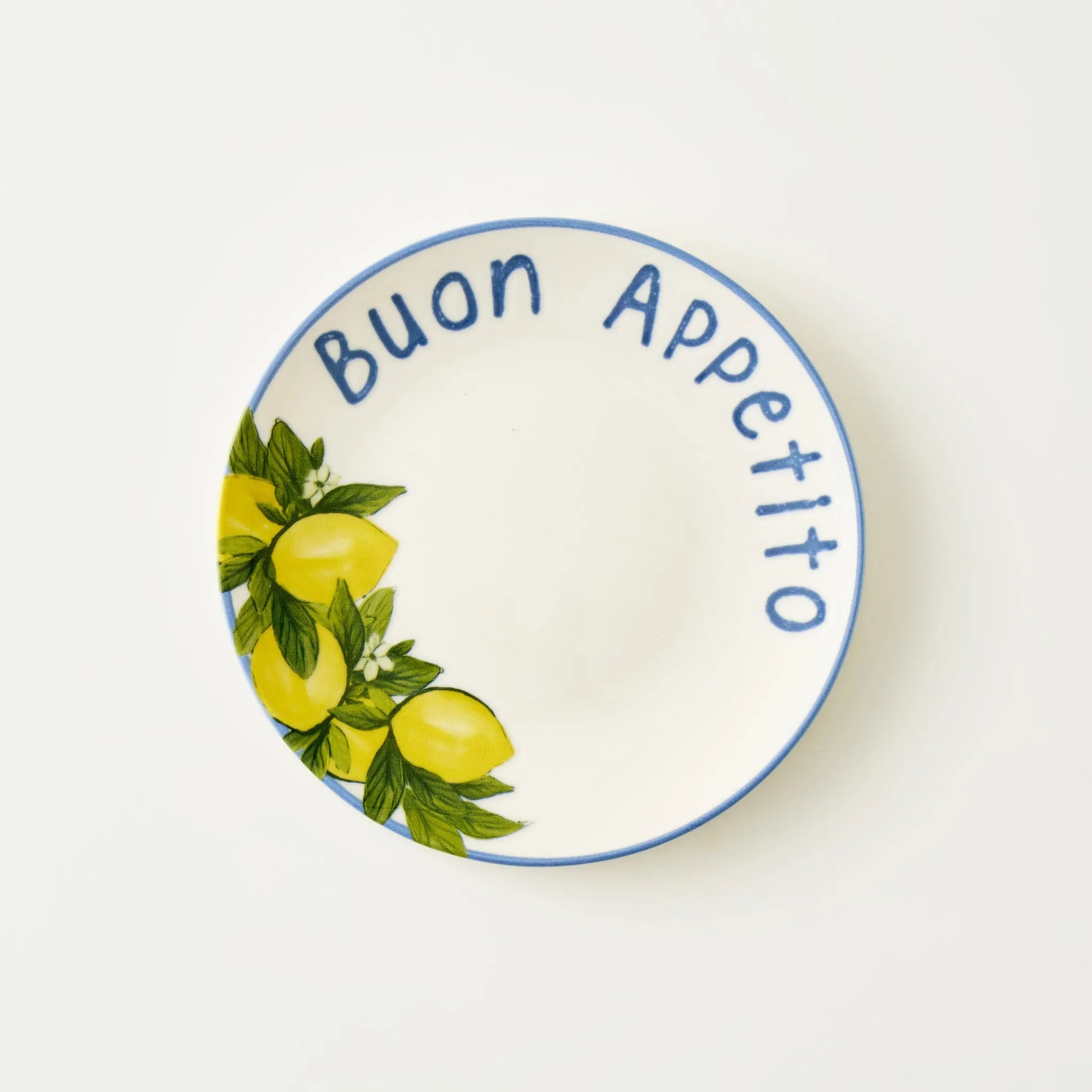 Lemoncello Porcelain Dessert Plate