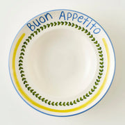 Lemoncello Porcelain Pasta Bowl
