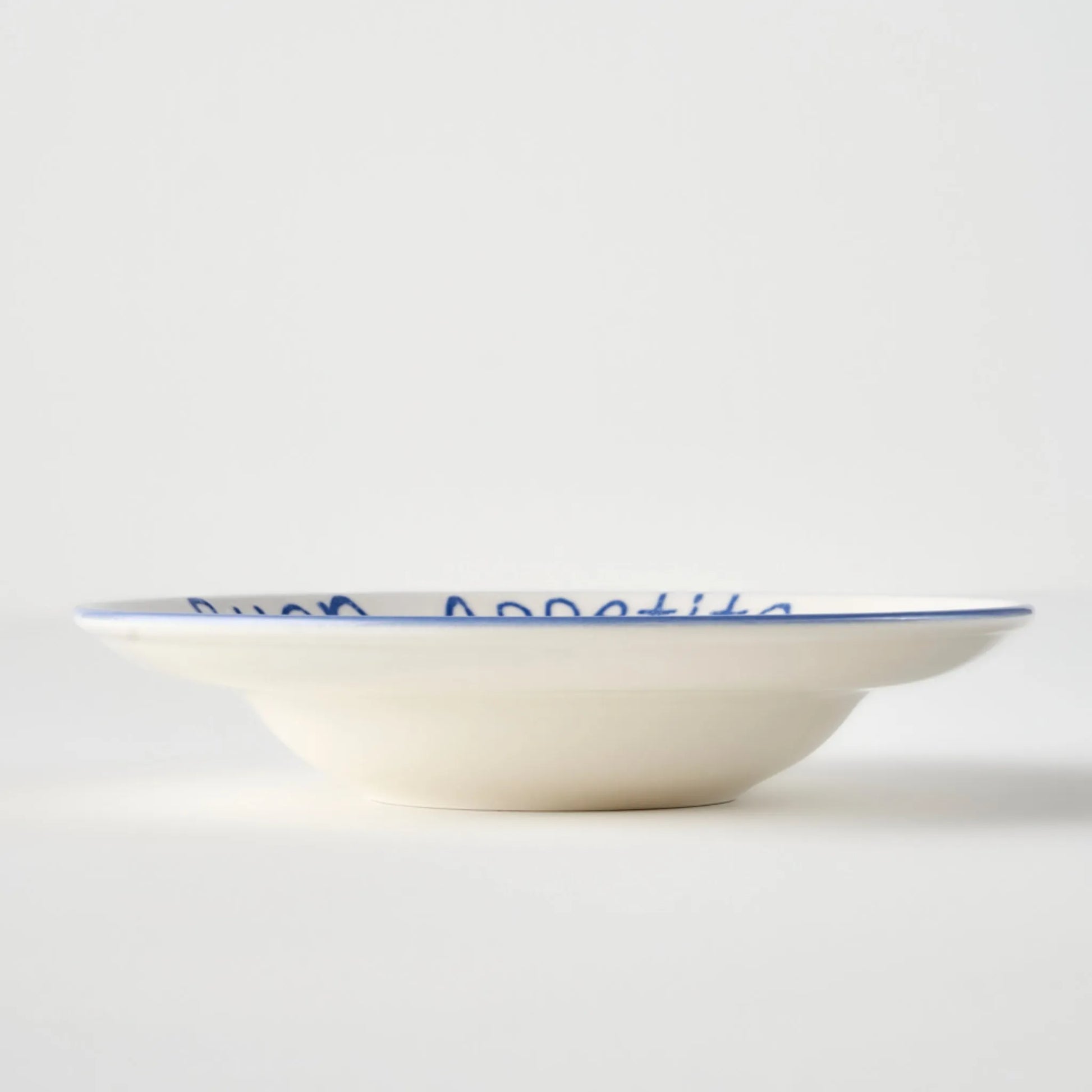 Lemoncello Porcelain Pasta Bowl texture detail