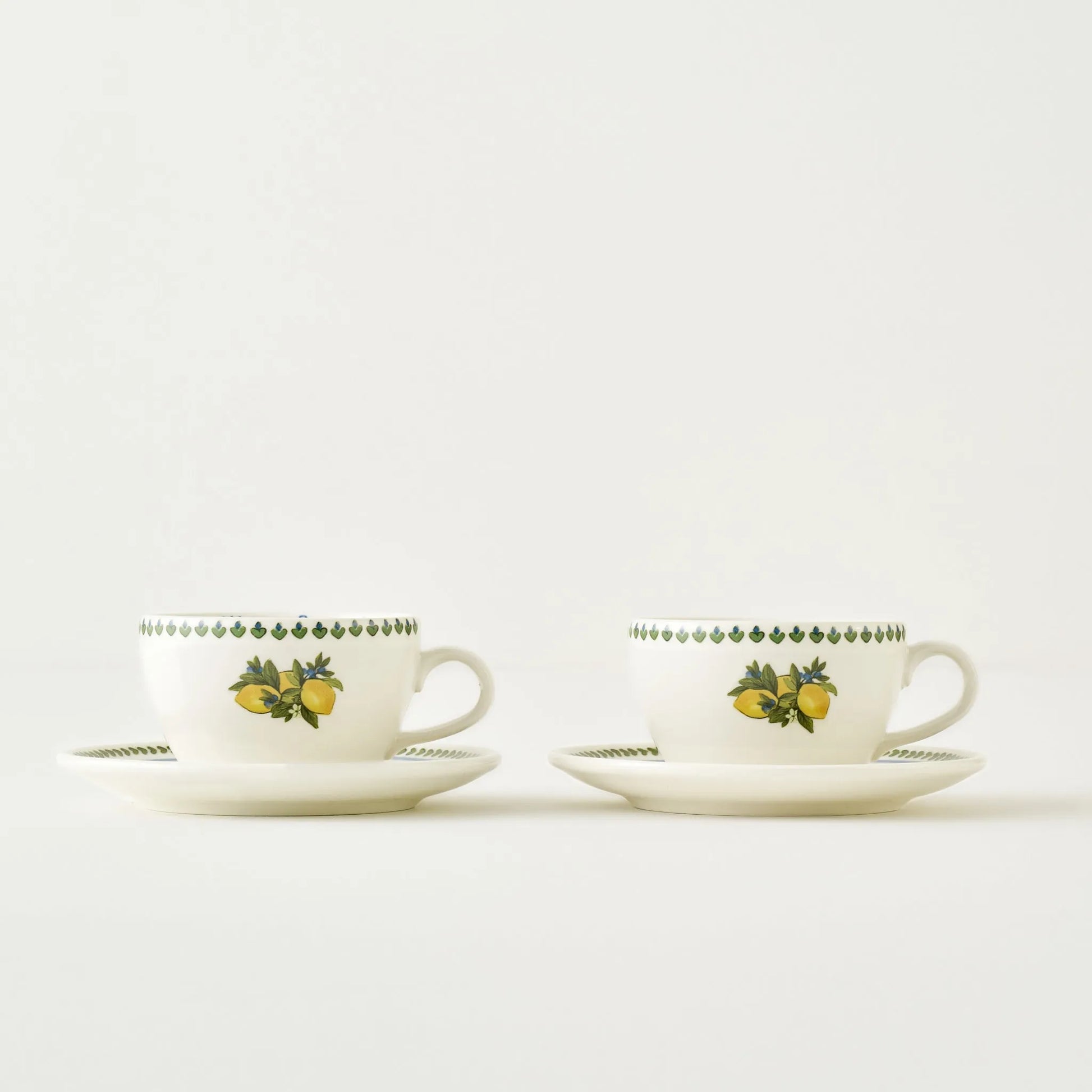 Lemoncello Porcelain Tea Cup (Set of 2)