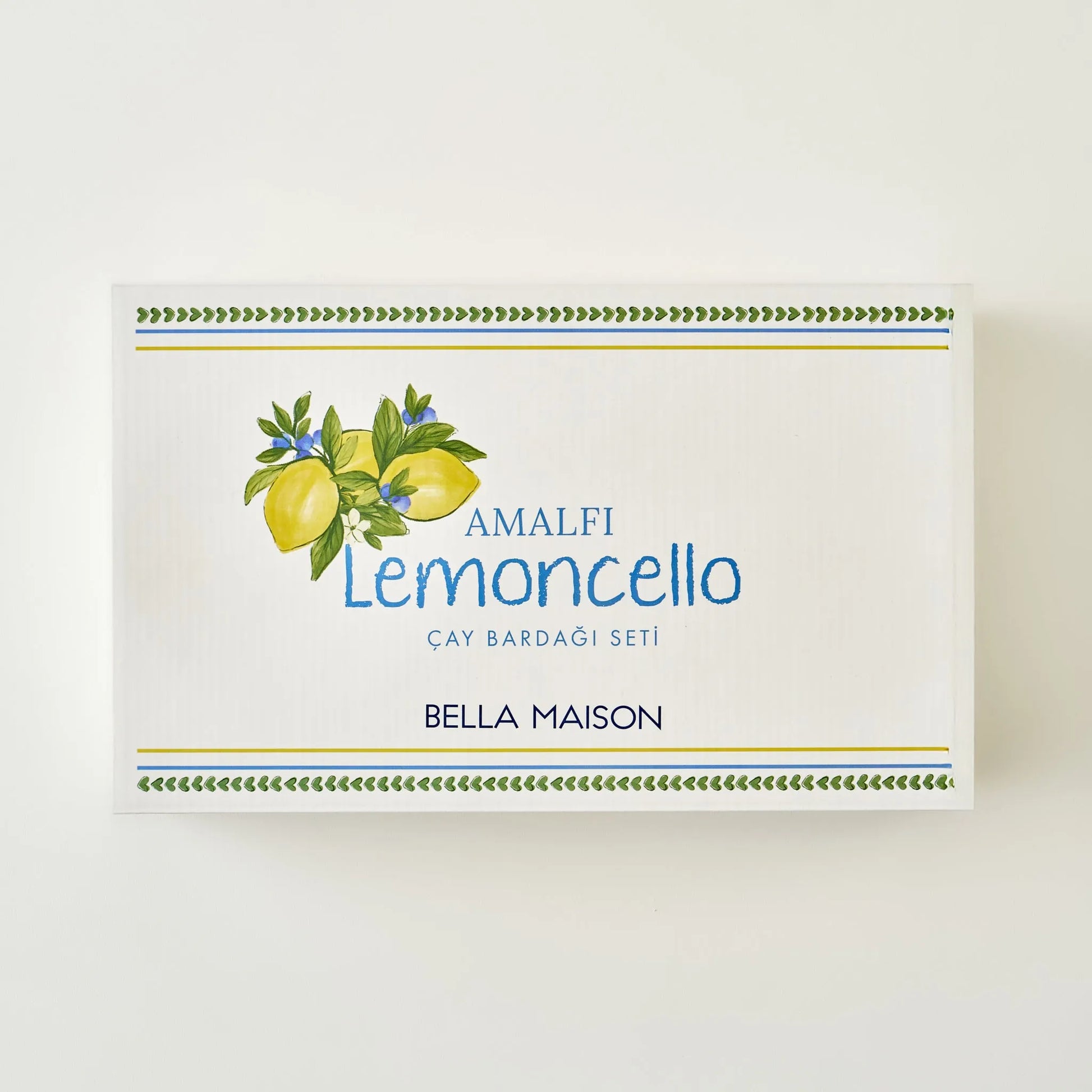 Lemoncello Porcelain Tea Cup (Set of 2) design detail