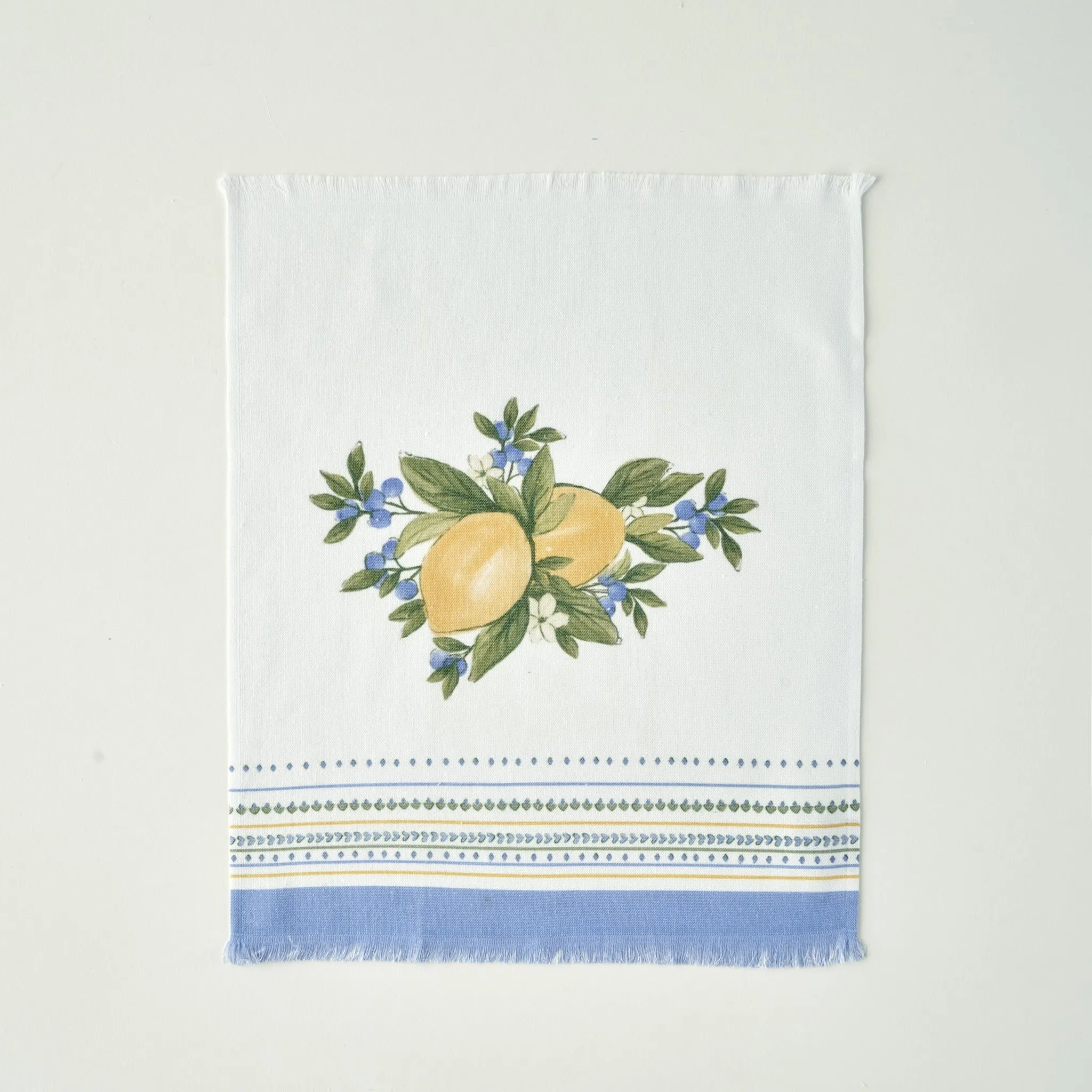 Lemoncello Printed Kitchen Towel (Set of 2) texture detail
