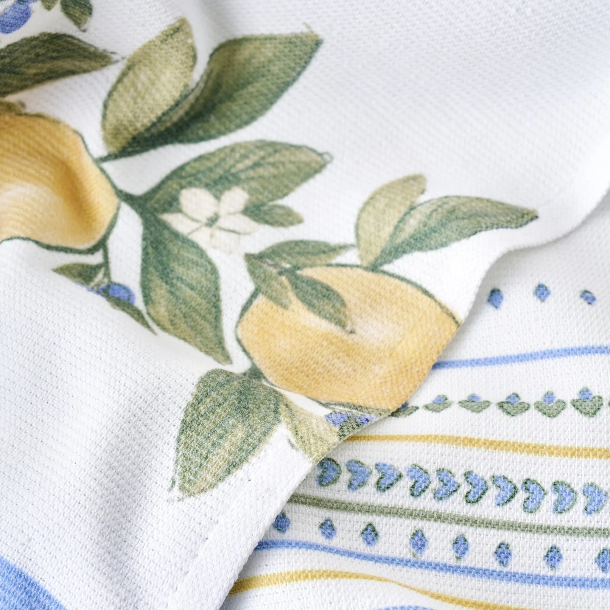 Lemoncello Printed Kitchen Towel (Set of 2) side view
