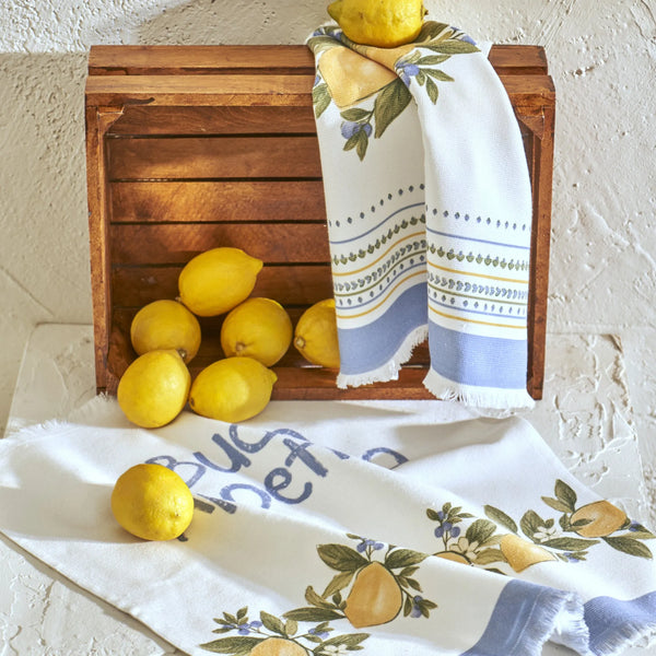 Lemoncello Printed Kitchen Towel (Set of 2)