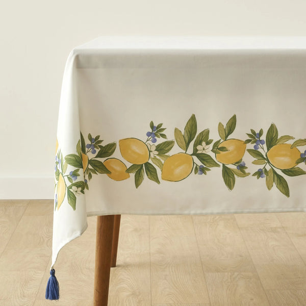 Lemoncello Printed Tablecloth