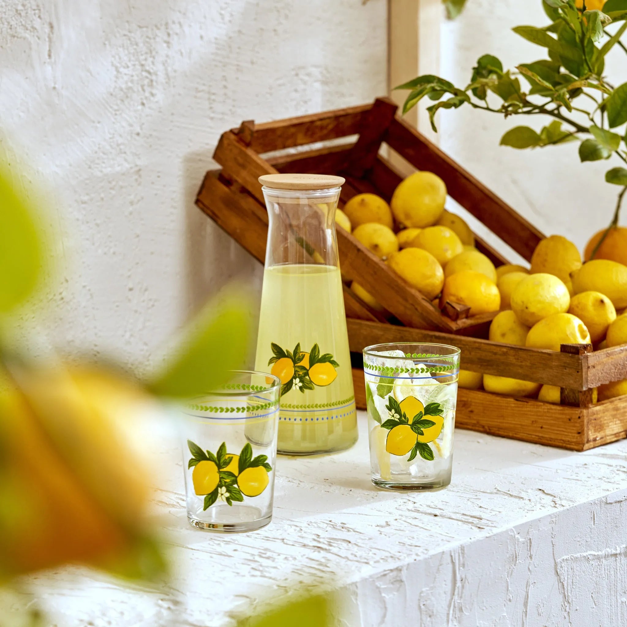 Lemoncello Tumbler texture detail