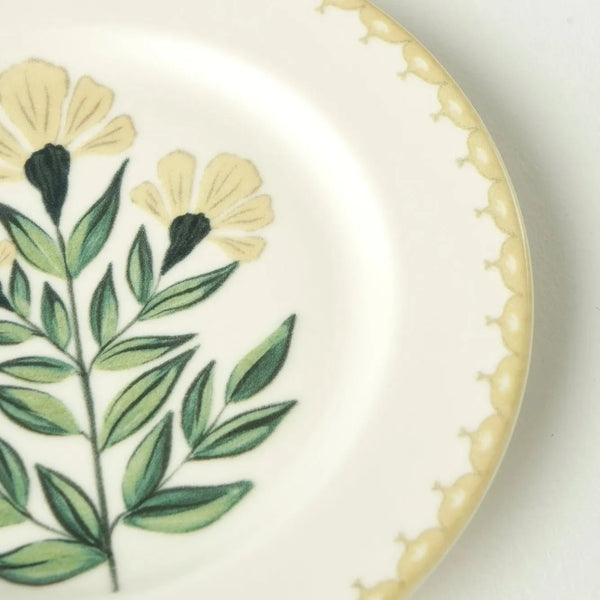 Lena Floral Motif Porcelain Breakfast Set (10 Pieces)
