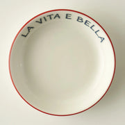 Line Large Porcelain Serving Bowl