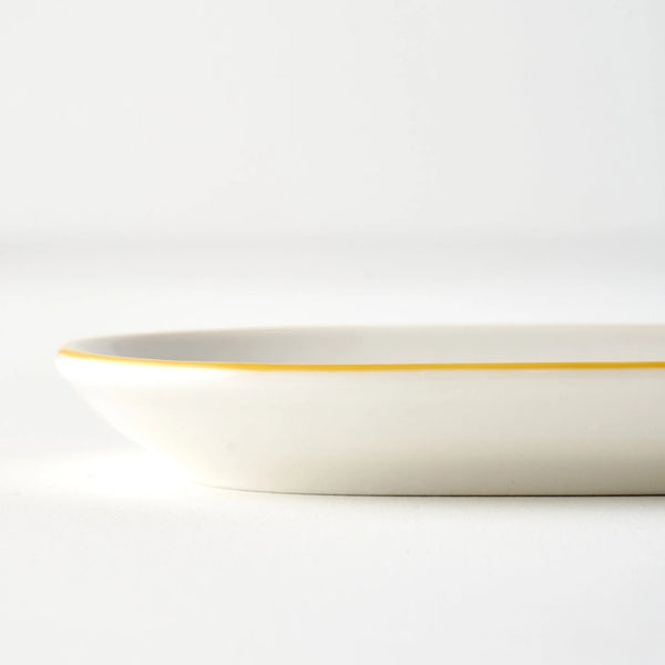 Line Oval Porcelain Serving Platter