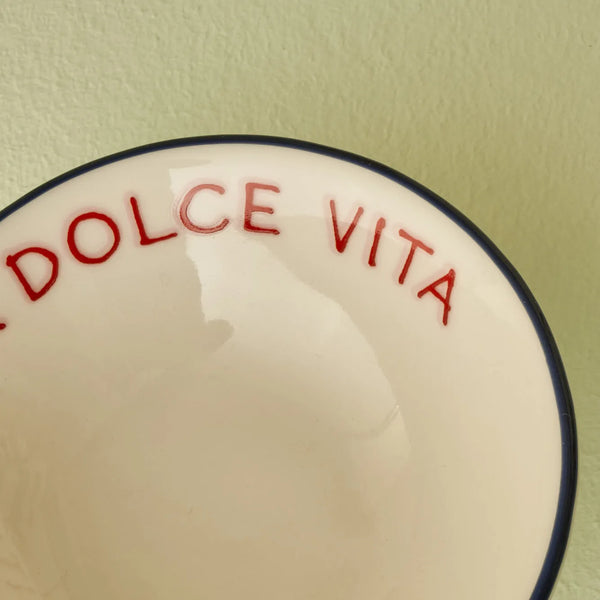 Line Porcelain Mini Bowl