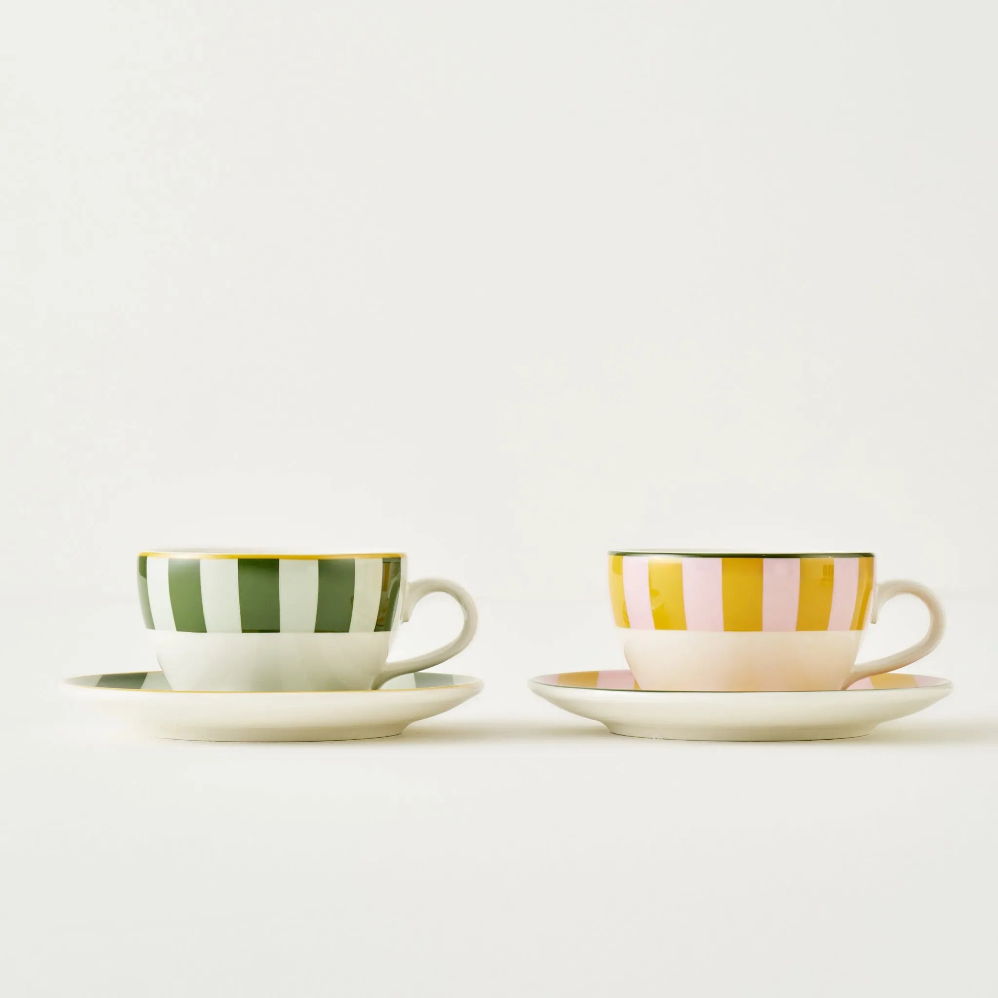 Line Porcelain Tea Cup Set (2 Pieces) additional view