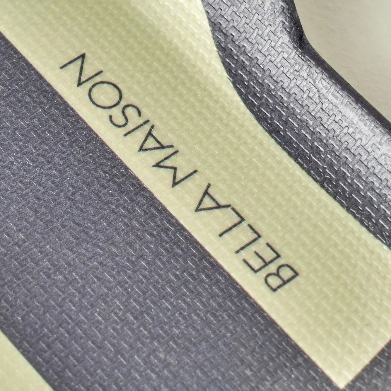 Line Striped 'Ciao Bella' Melamine Serving Tray detail view