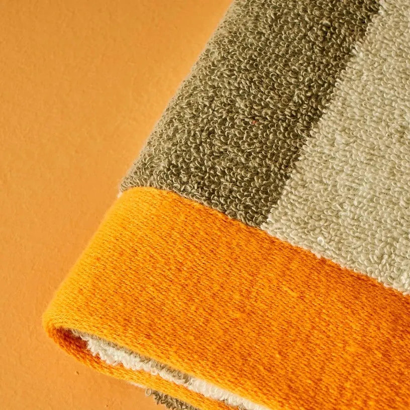 Line Striped Colorful Cotton Hand Towel additional view