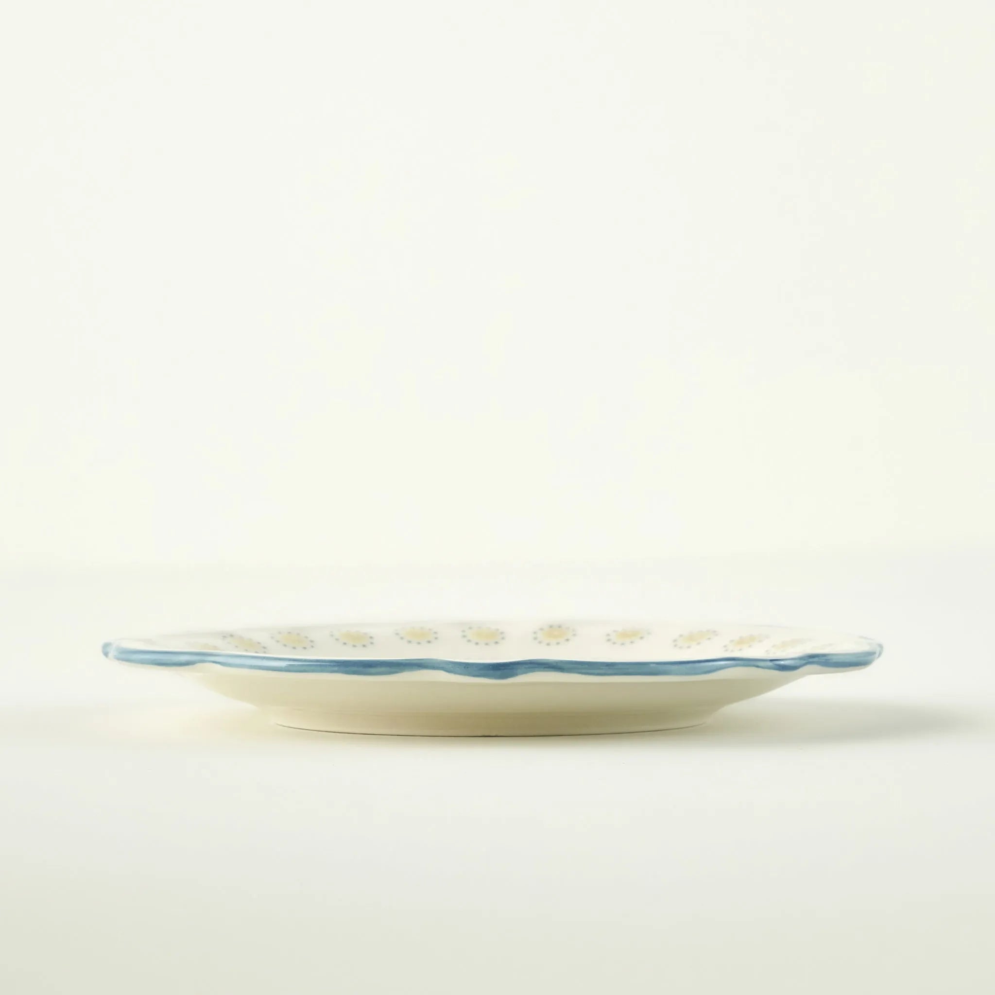 Mabel Stoneware Dessert Plate texture detail