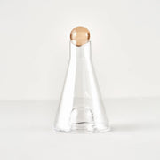 Magic Glass Carafe with Glass Sphere Stopper