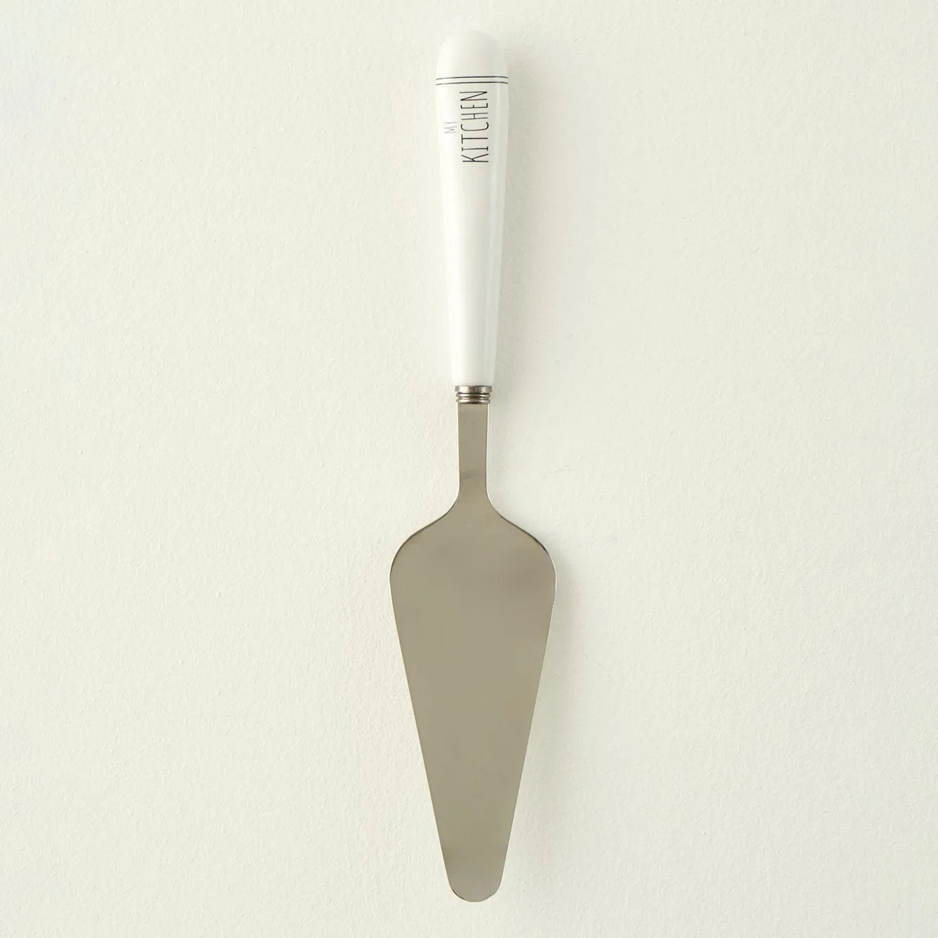 My Kitchen Cake Server with Porcelain Handle
