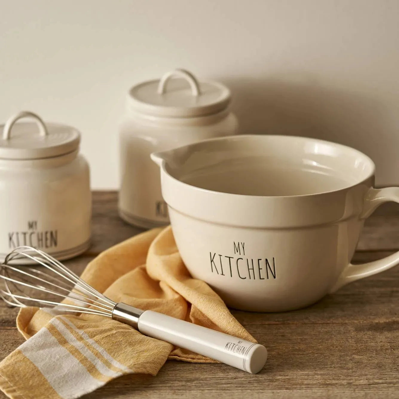 My Kitchen Ceramic Mixing Bowl design detail