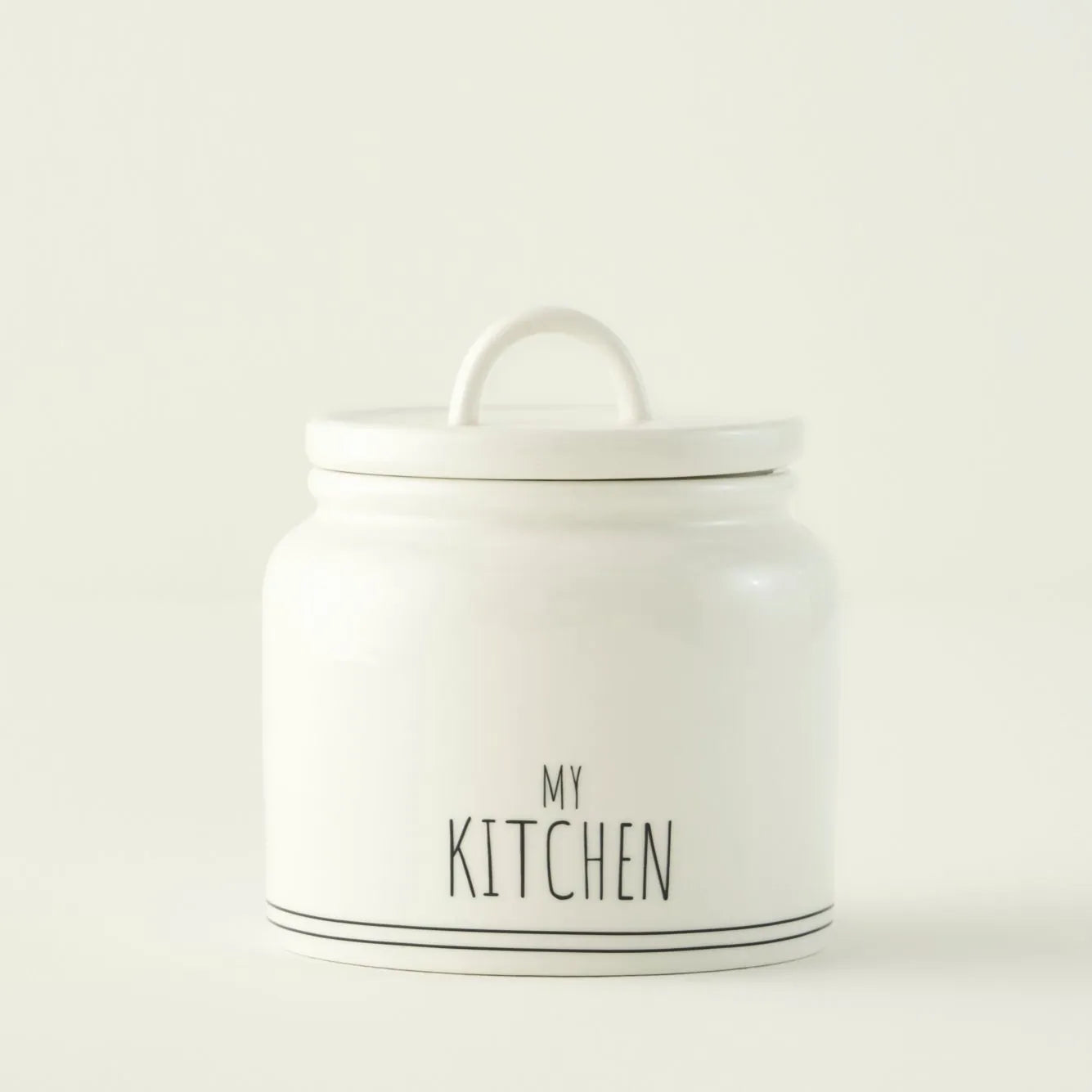 My Kitchen Porcelain Jar