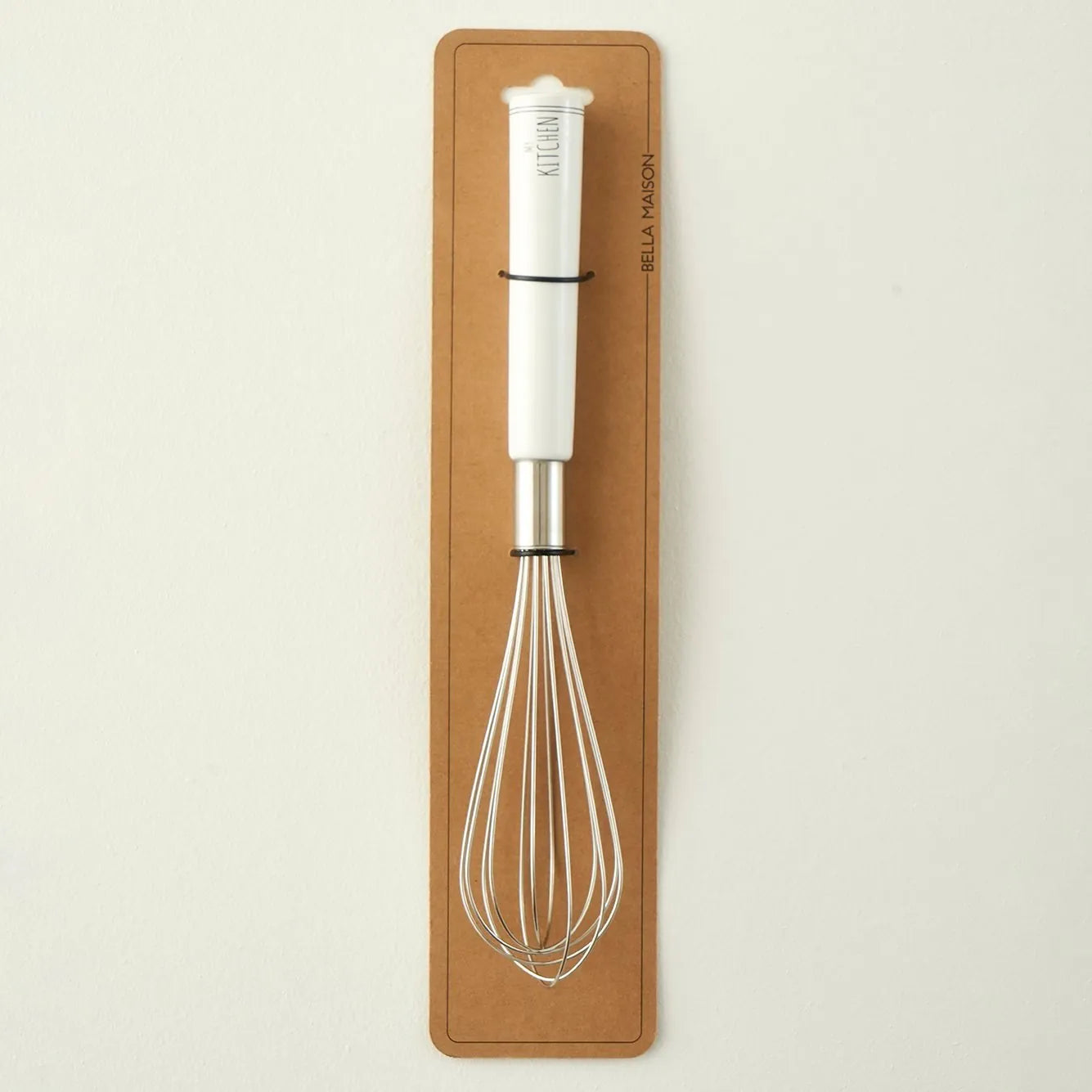 My Kitchen Stainless Steel Whisk With Porcelain Handle additional view