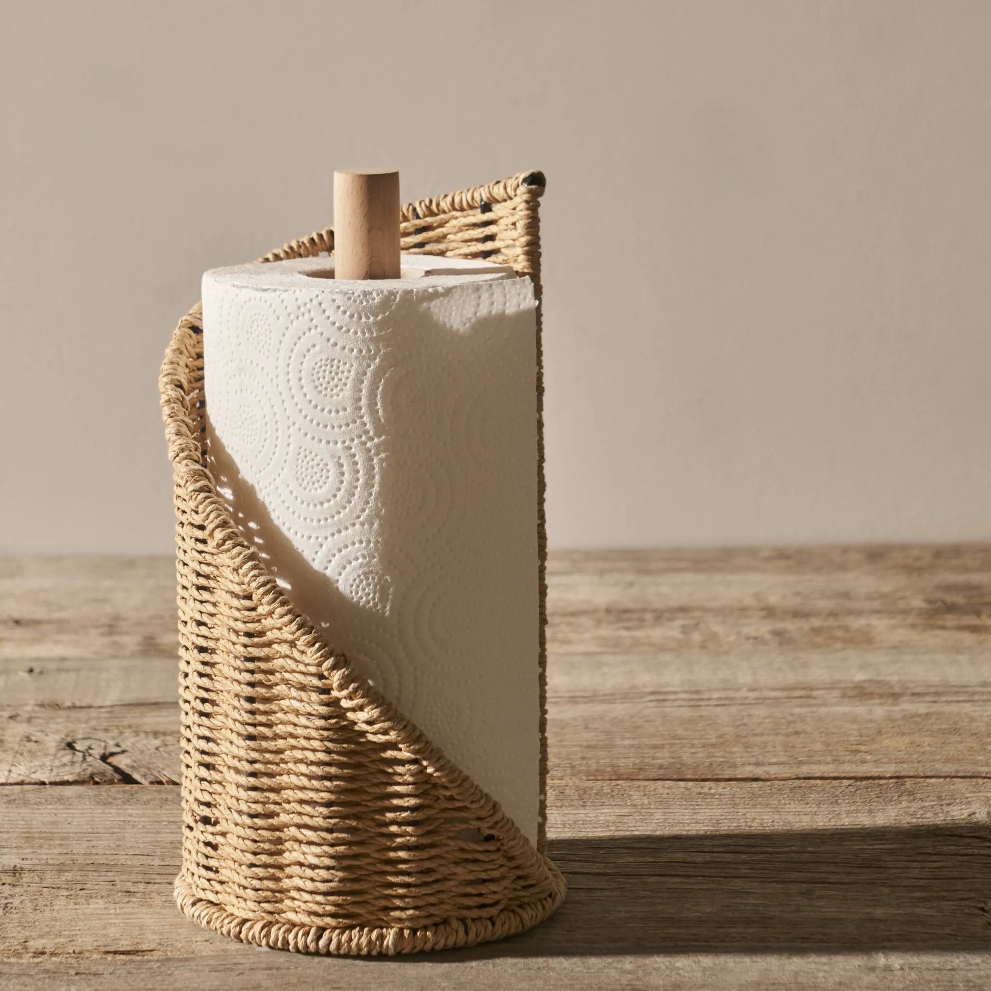 Naturella Paper Towel Holder side view