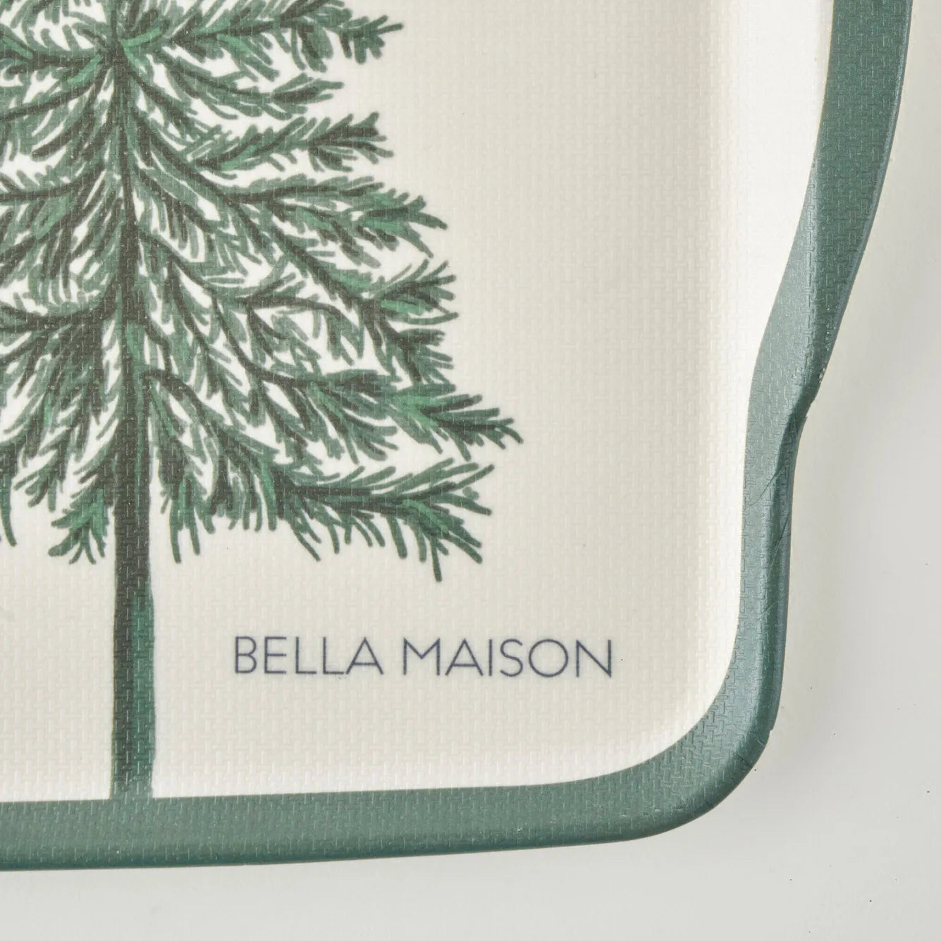 New Year Melamine NonSlip Tray detail view