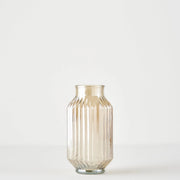 Nilda Ribbed Glass Vase