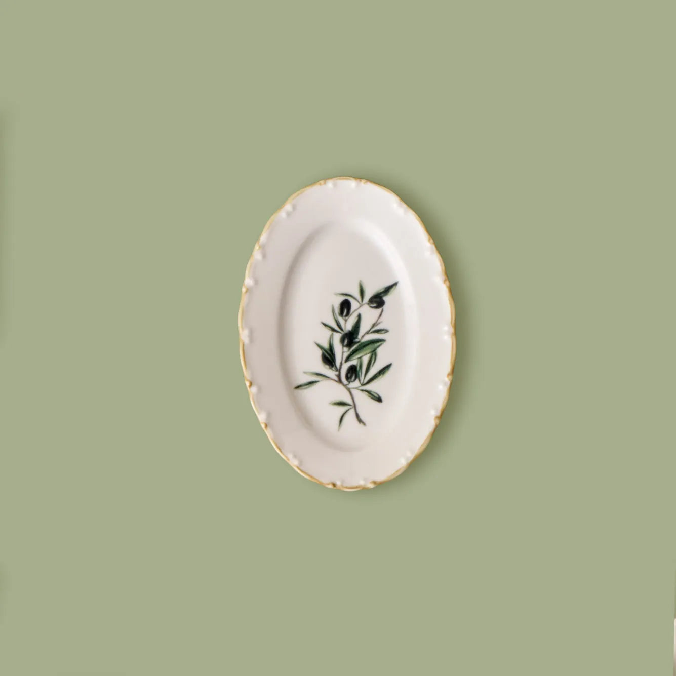 Olive 26 Piece Breakfast Set side view