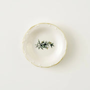 Olive Porcelain Appetizer Dish