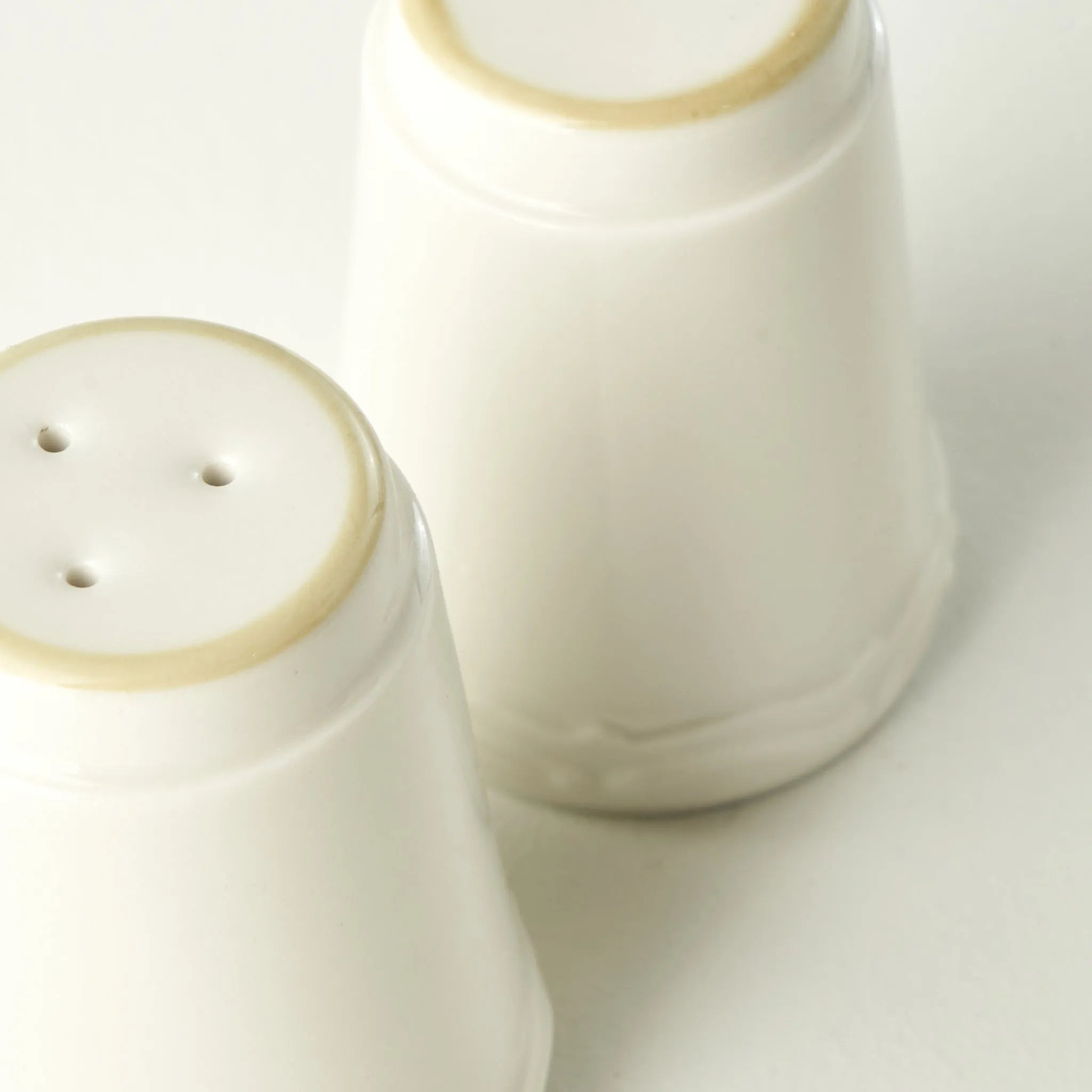 Olive Salt Pepper Shaker Set detail view