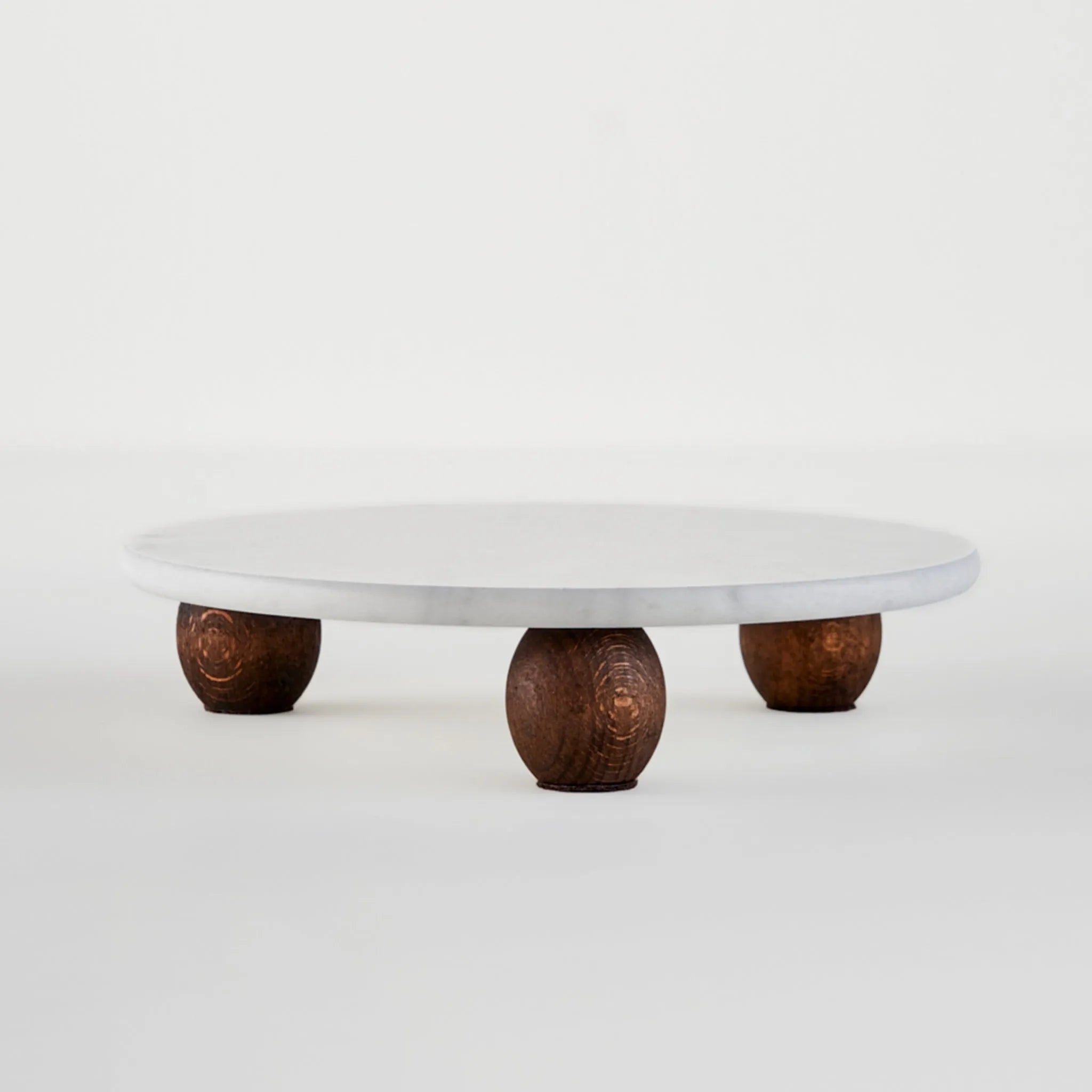 Olmo Marble Serving Stand