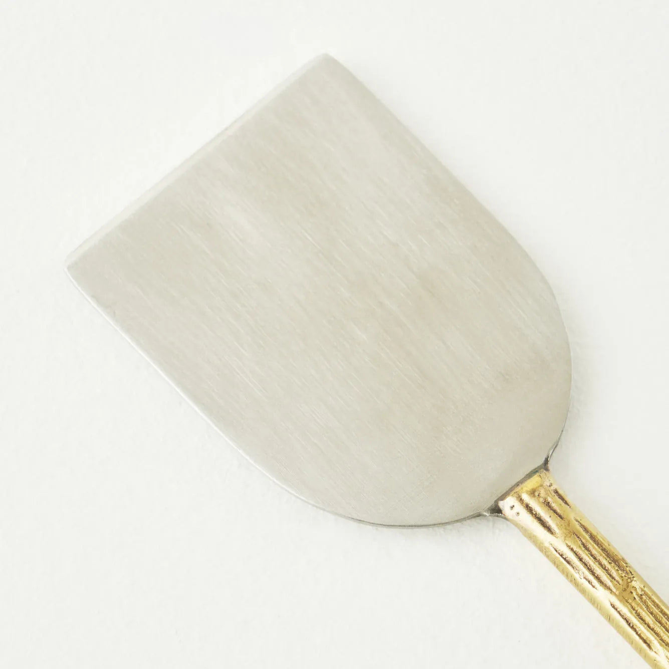 Palm Gold Cheese Knife Set (3-Piece) texture detail