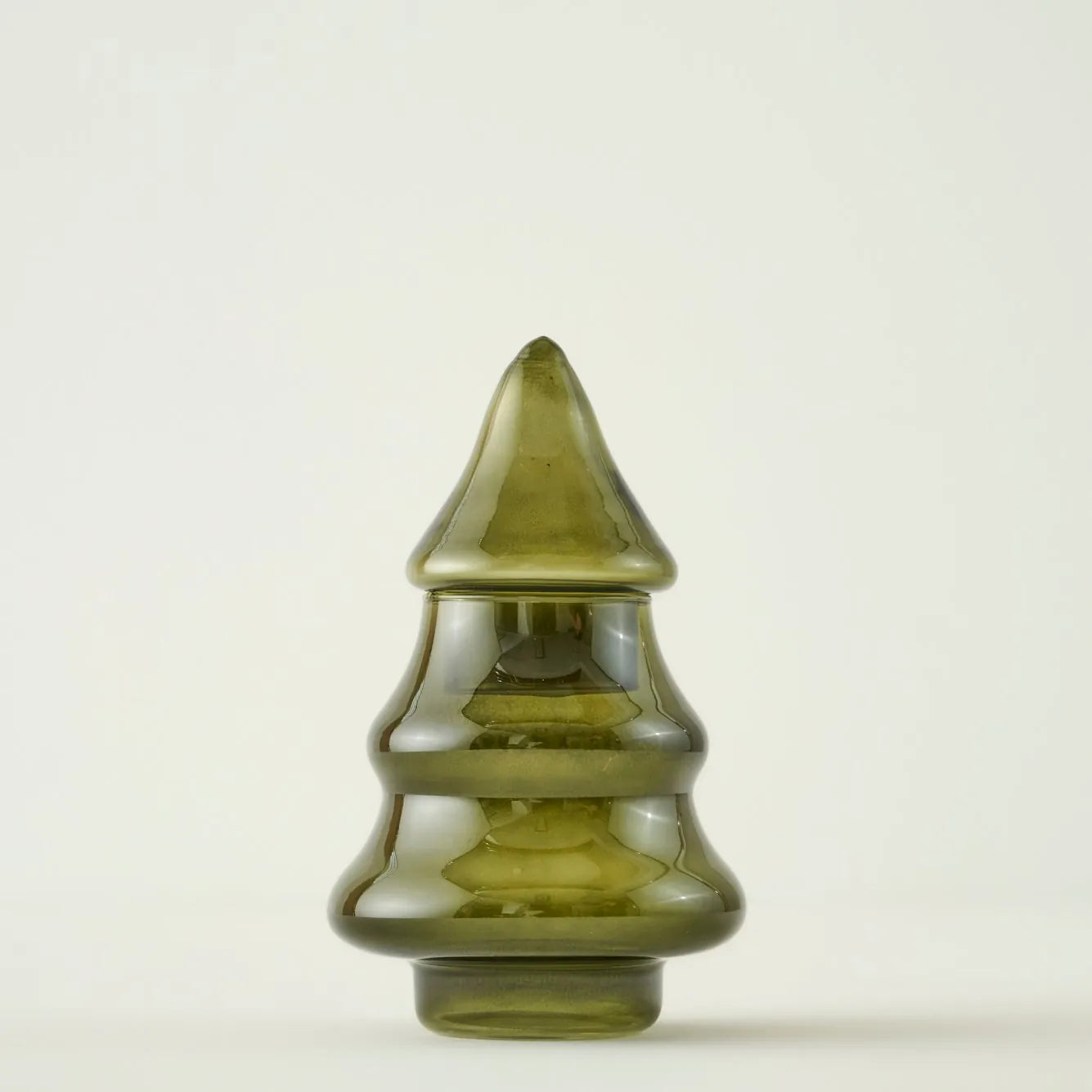 Pine Glass Tree Ornament