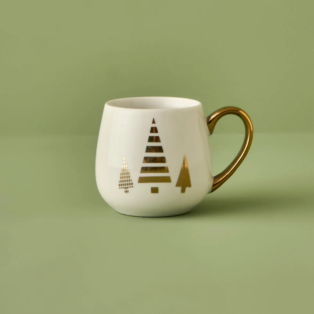 Pino Gold Christmas Porcelain Mug