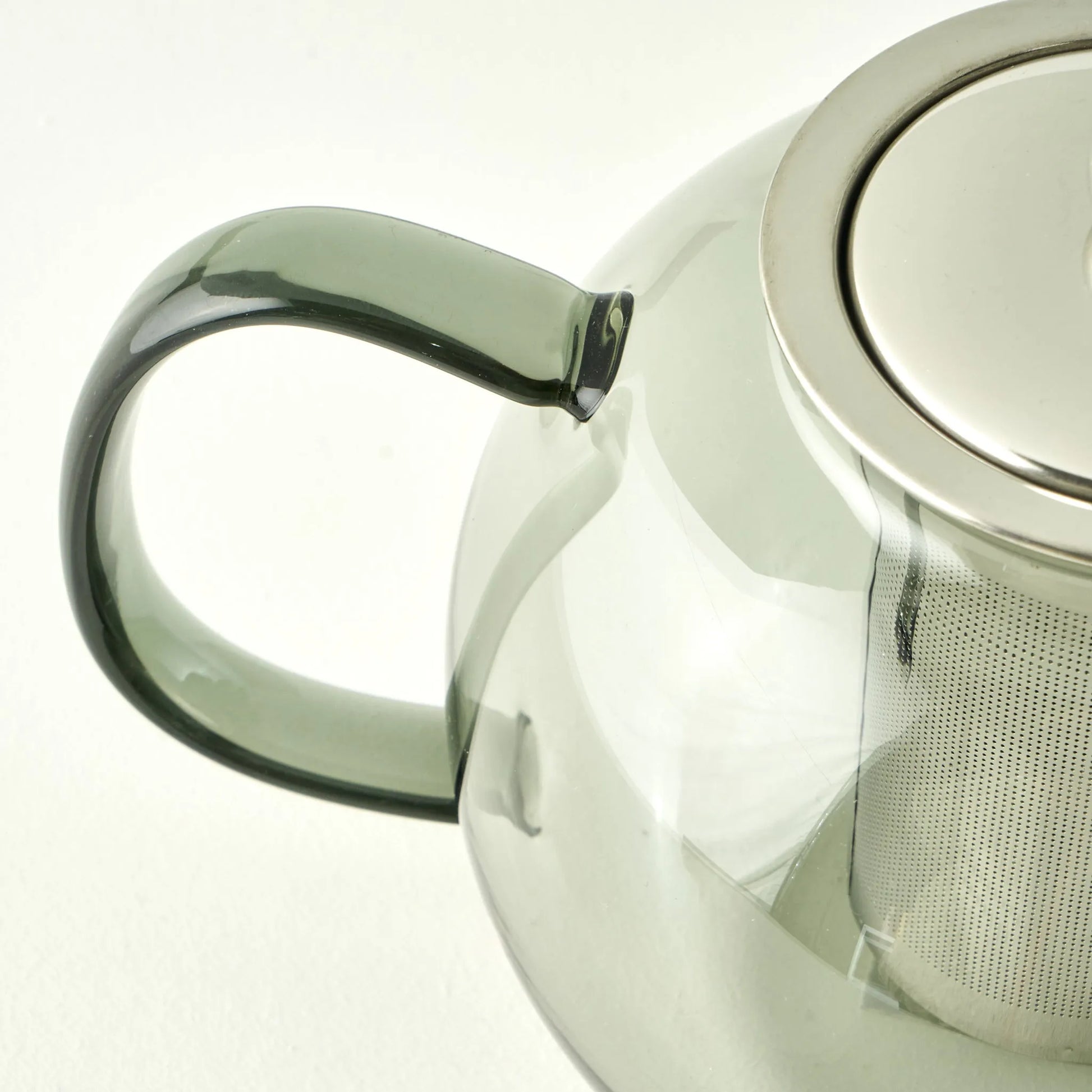 Porky Modern Glass Teapot texture detail