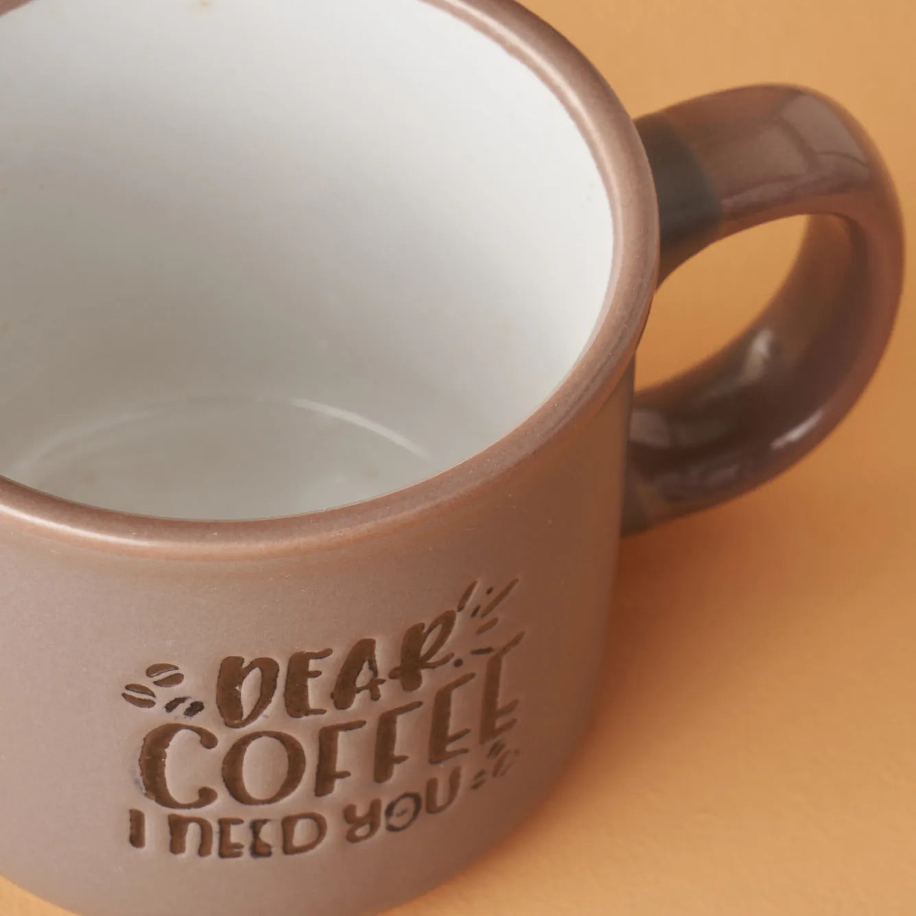 Savor Stoneware Mug detail view