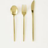 Siena 18-Piece Gold Flatware Set