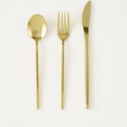 Siena 18-Piece Gold Flatware Set