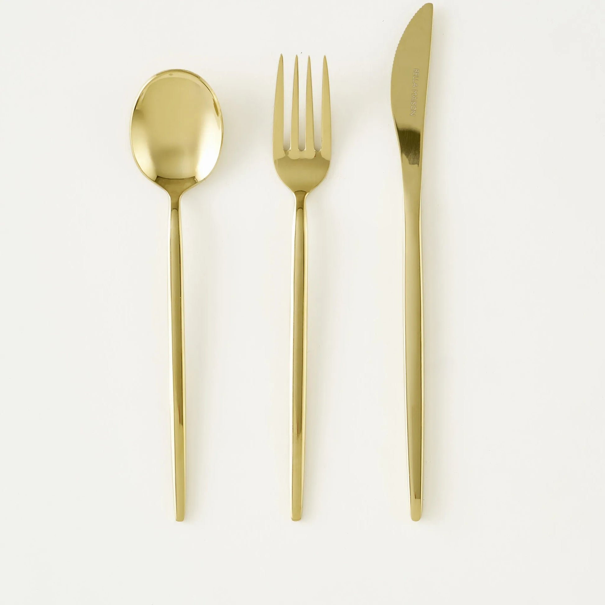 Siena 18-Piece Gold Flatware Set