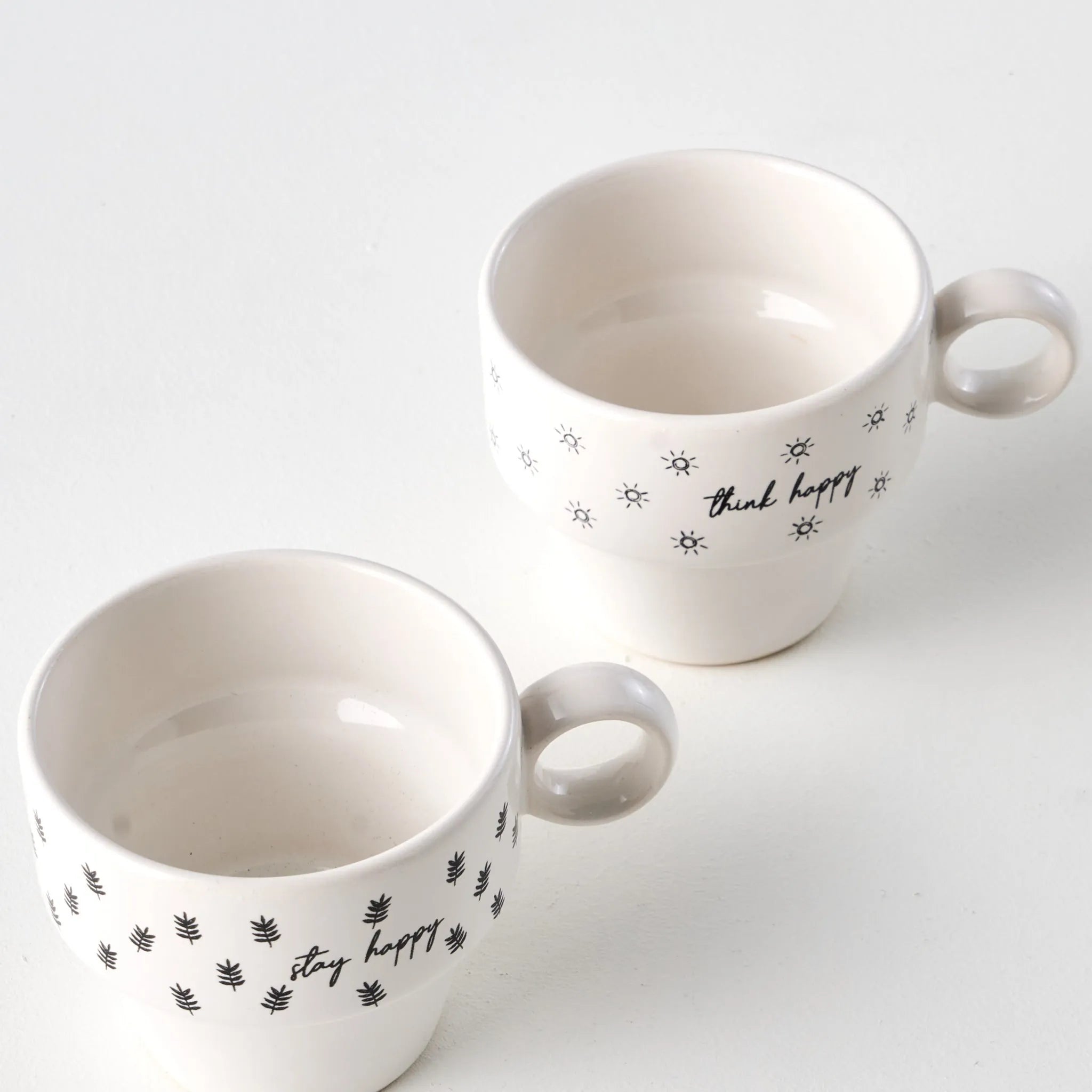 Simple Ceramic Espresso Cup (Set of 2) texture detail