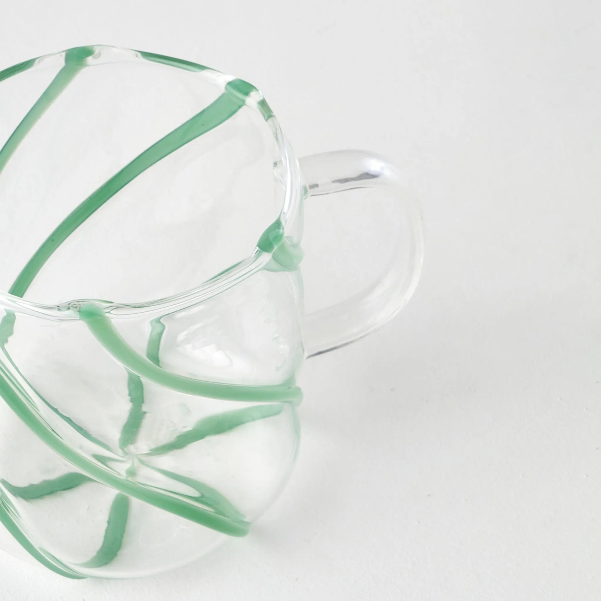 Slice Glass Mug texture detail