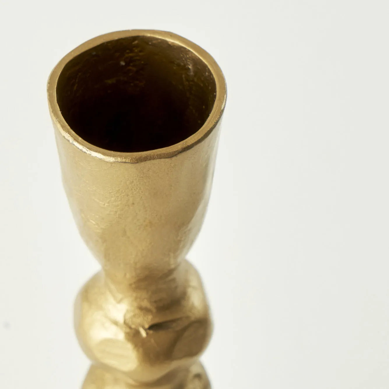 Sofya Gold Taper Candle Holder additional view