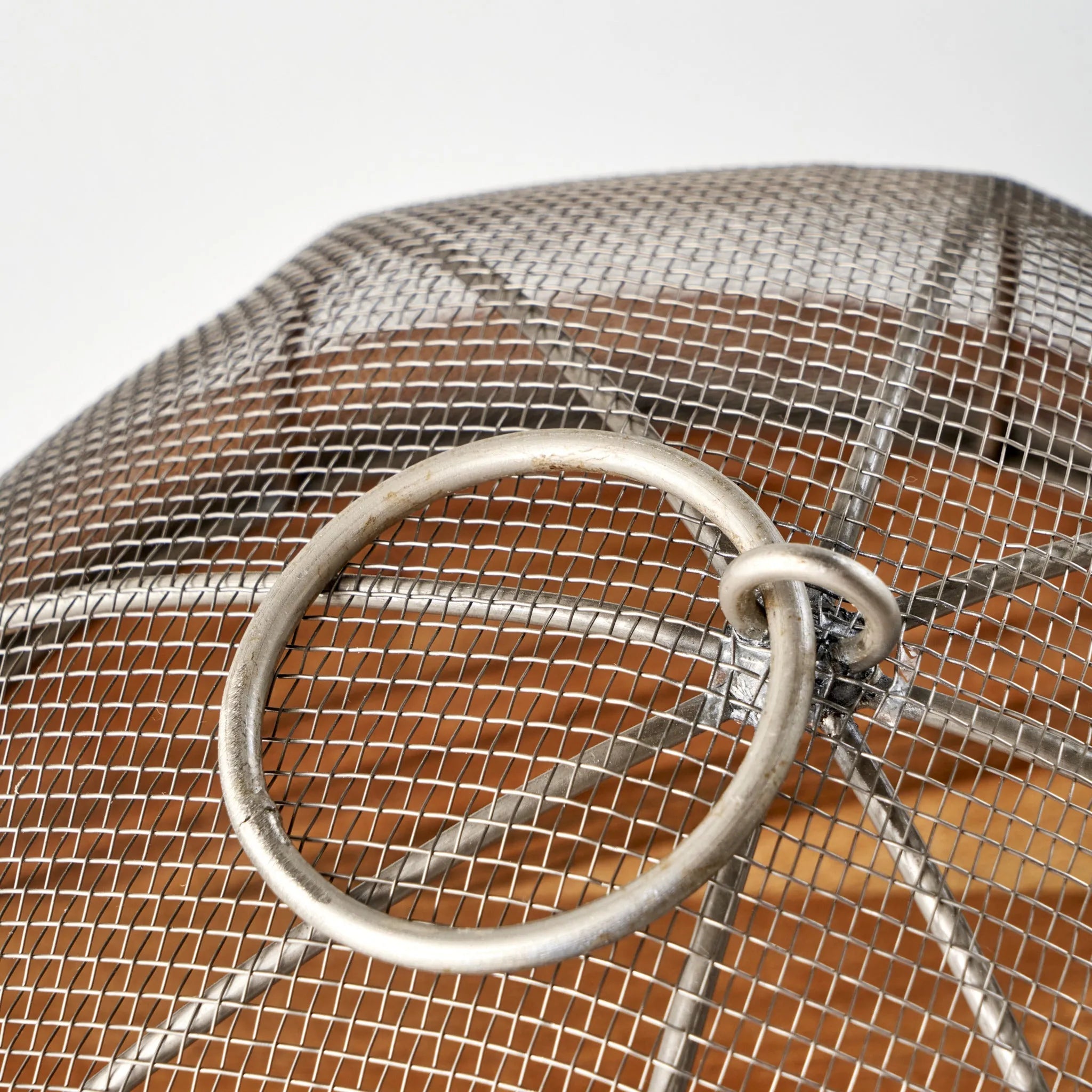 Spark Wooden Cake Stand with Dome detail view