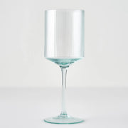 Stripe Ribbed Wine Glass
