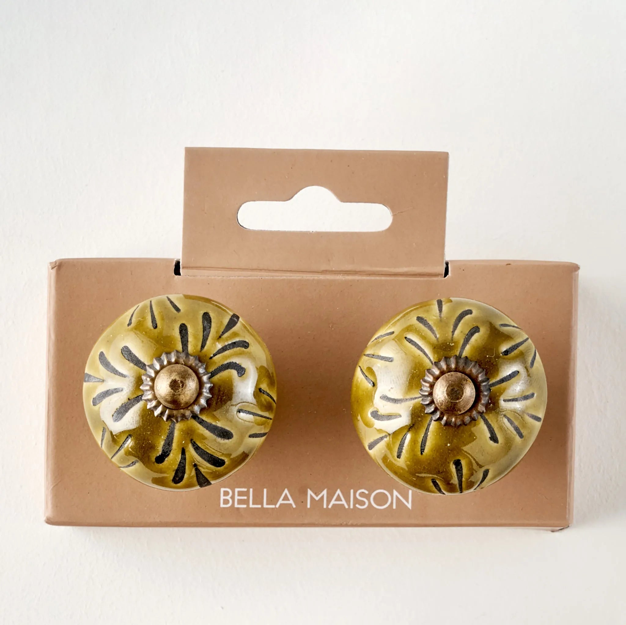 Taro Ceramic Cabinet Knobs (Set of 2)