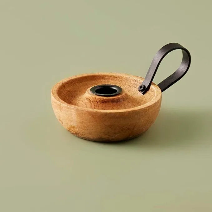 Truro Mango Candle Holder detail view