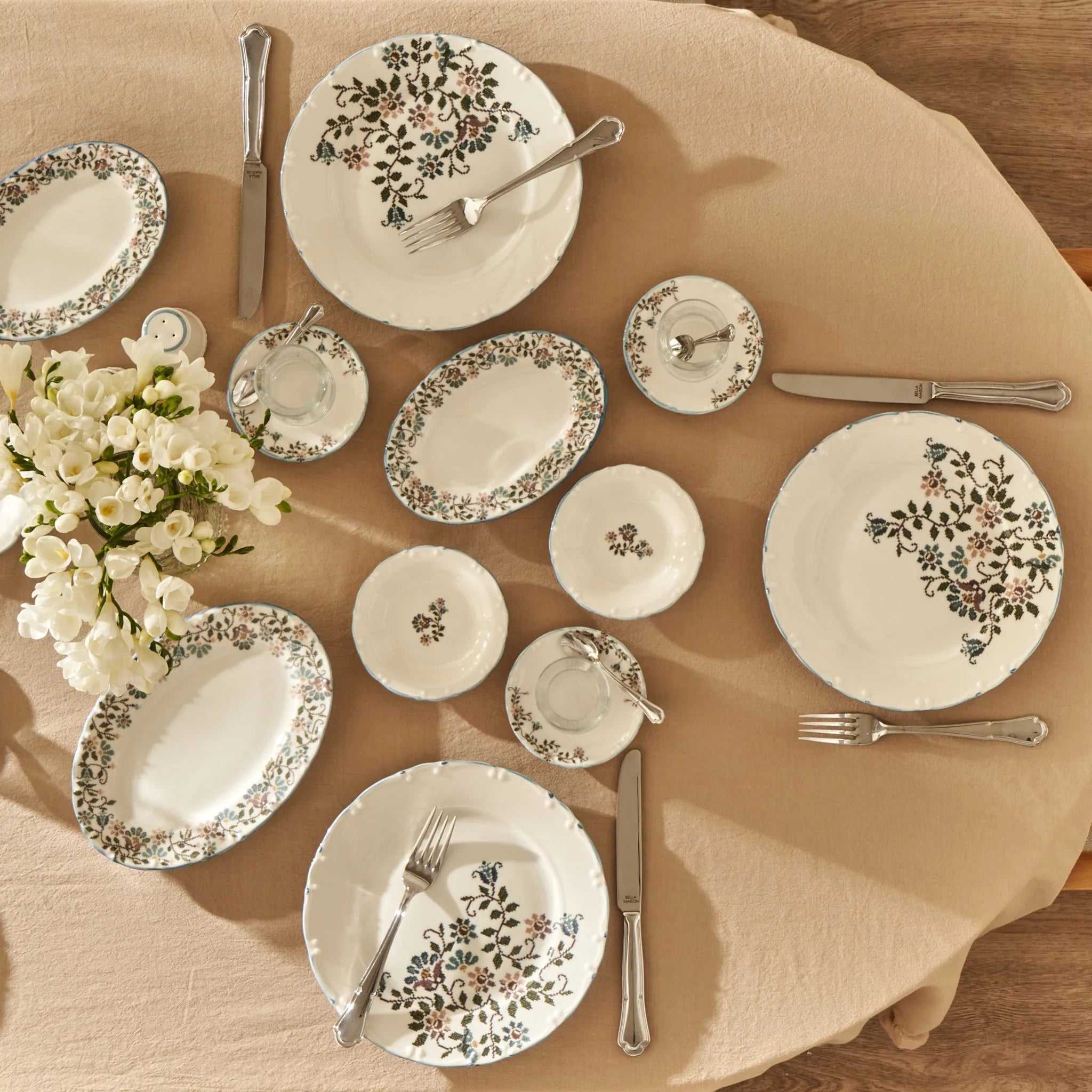 Vintage Porcelain Serving Platter additional view